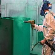 Proces povlaku prášku